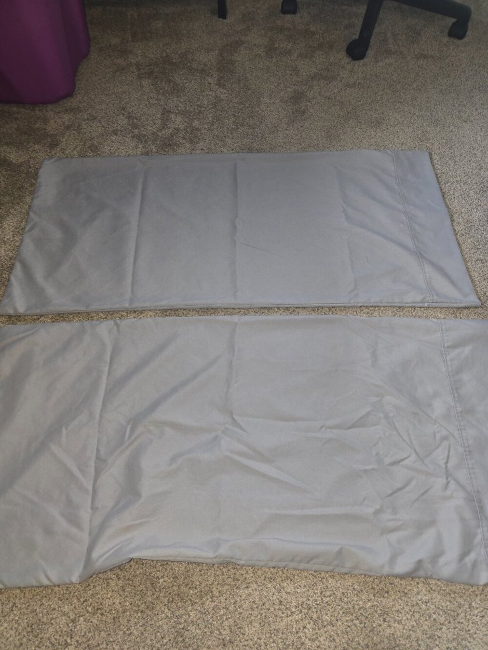 Serta Sertapedic So Soft King Pillowcases Gray 100% Polyester Set of 2